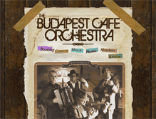 Tablet Screenshot of budapestcafeorchestra.co.uk